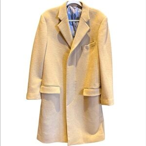 𝅺Samuel Windsor Long cashmere and wool Coat SZ 40